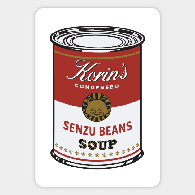 Korin's Senzu beans soup Magnet by enricoceriani